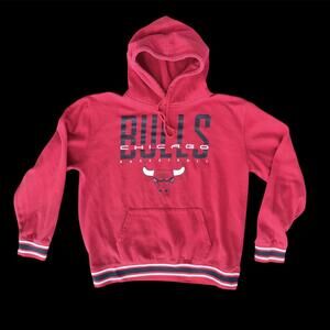 Chicago Bulls NBA Pullover Hoodie – Size XL | Ultra Game | Red